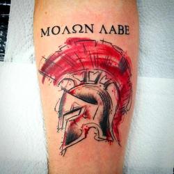 Тату Спарта SPQR