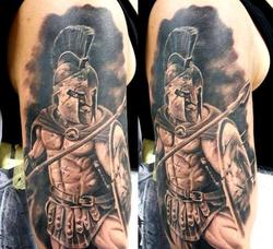 Тату Спарта SPQR