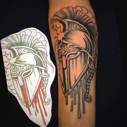 Тату Спарта SPQR