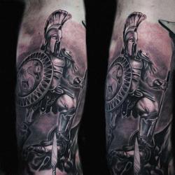 Тату Спарта SPQR