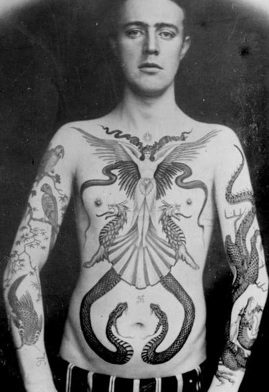 Тату старинные