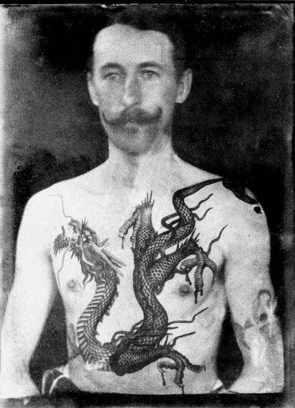 Тату старинные