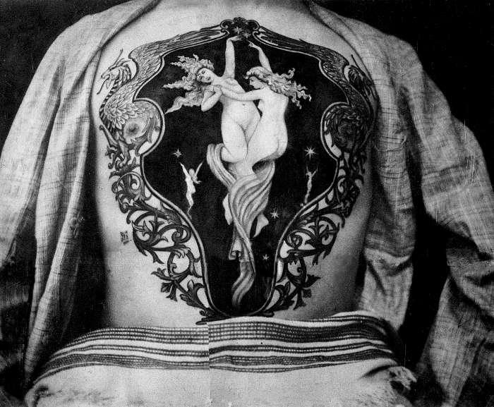 Тату старинные
