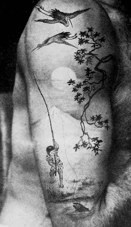 История татуировки — британские старинные тату