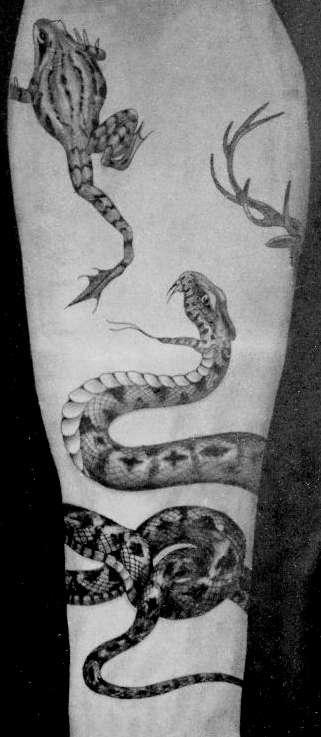 Тату старинные