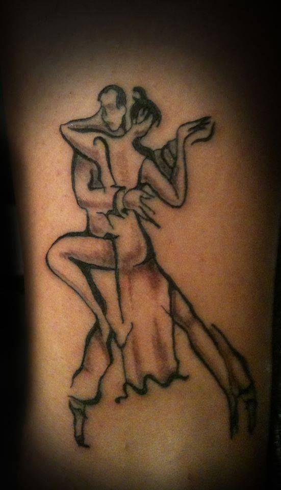 Тату танцы игра в «танго-секс»