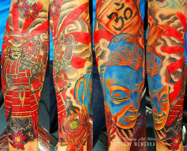 Тату Будды медицины