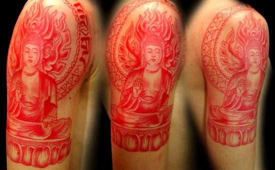 Тату Будда Самантабхадра