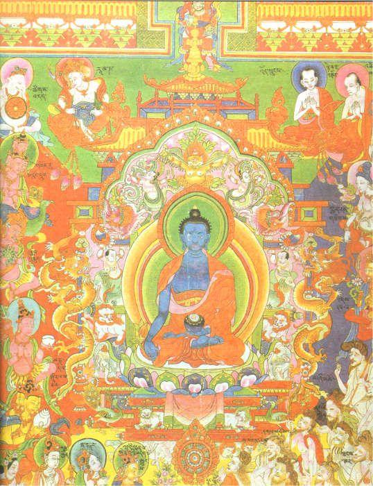 Тату Будды медицины