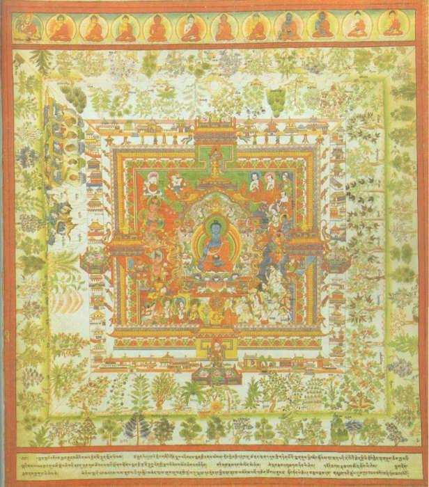 Тату Будды медицины