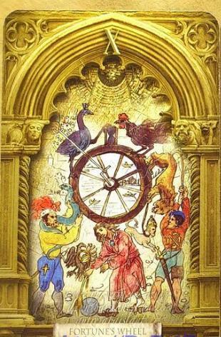 Таро Нострадамуса, Колесо Фортуны 