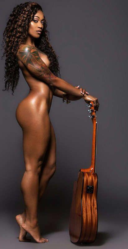 tattoo girl slender brunet