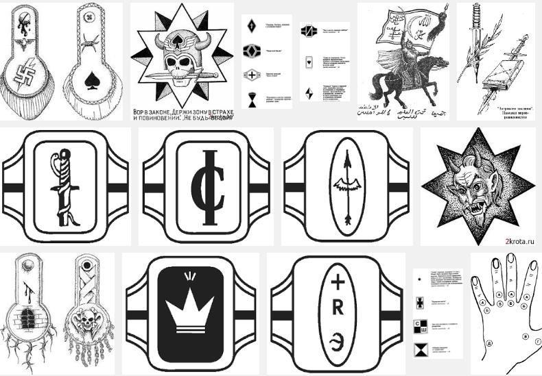 Субкультура накожной живописи в местах лишения свободы в России (вторая половина XX века)