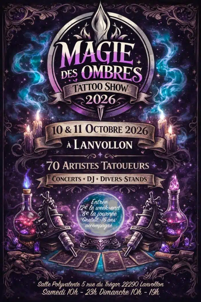 Magie des Ombres Tattoo Show (2026)