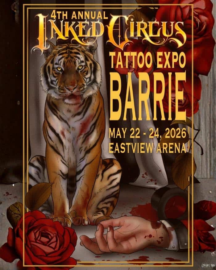 Inked Circus Tattoo Expo Barrie 2026