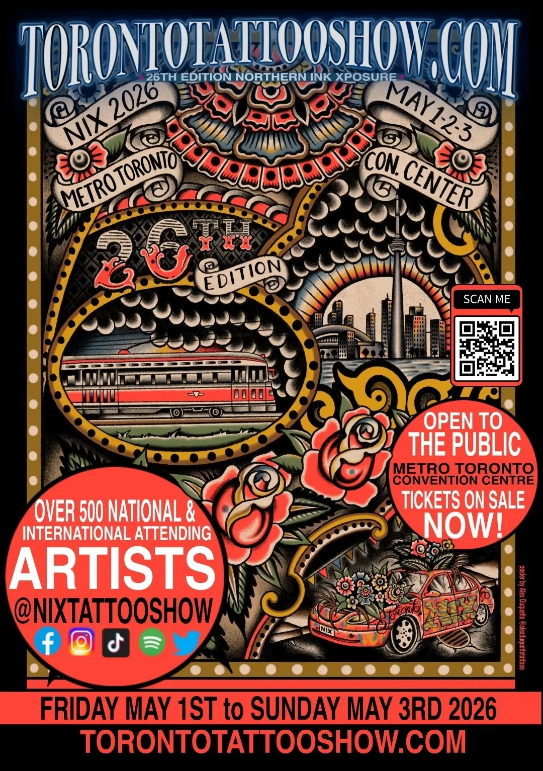 NIX Toronto Tattoo Show 2026