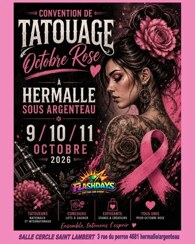 Octobre Rose Tattoo Convention 2026