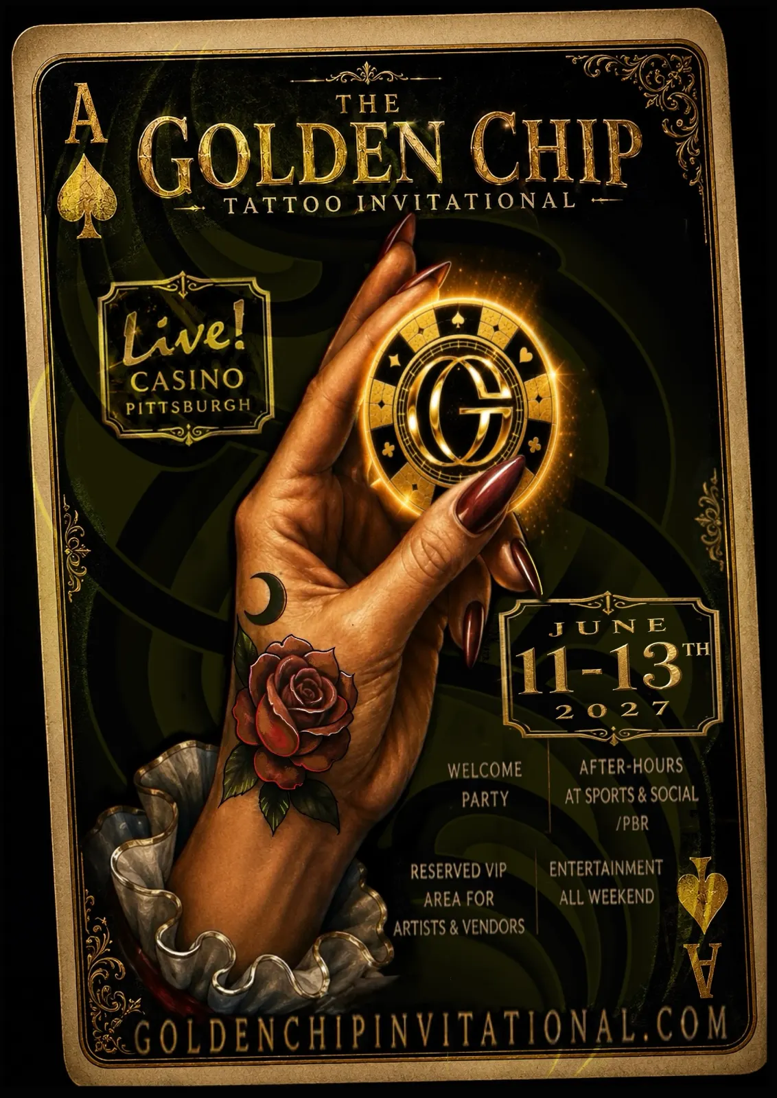 Golden Chip Invitational at Live Casino 2027