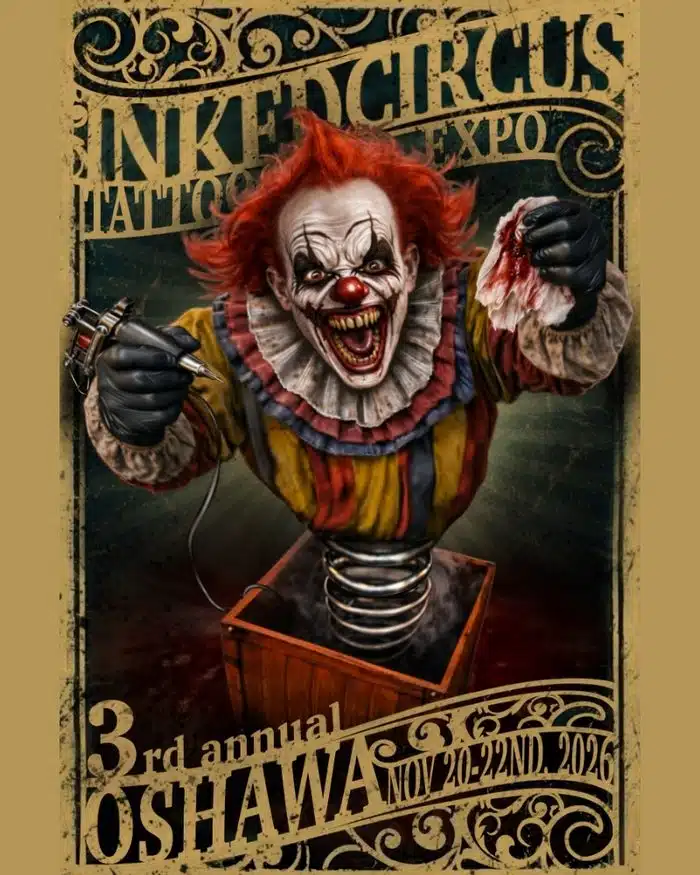 Inked Circus Tattoo Expo - Oshawa #3 (2026)