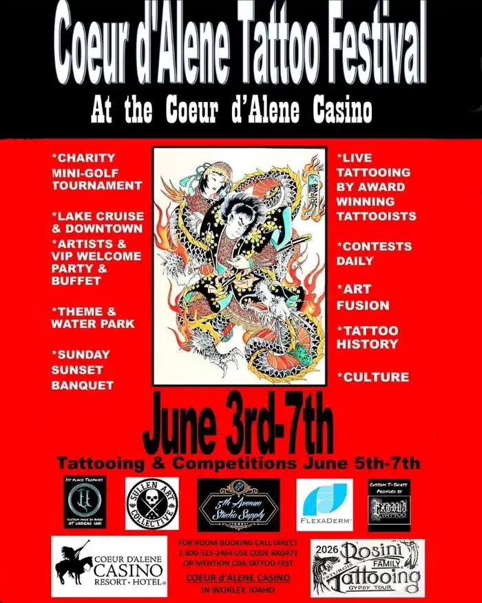 Coeur d'Alene Tattoo Festival (2026)