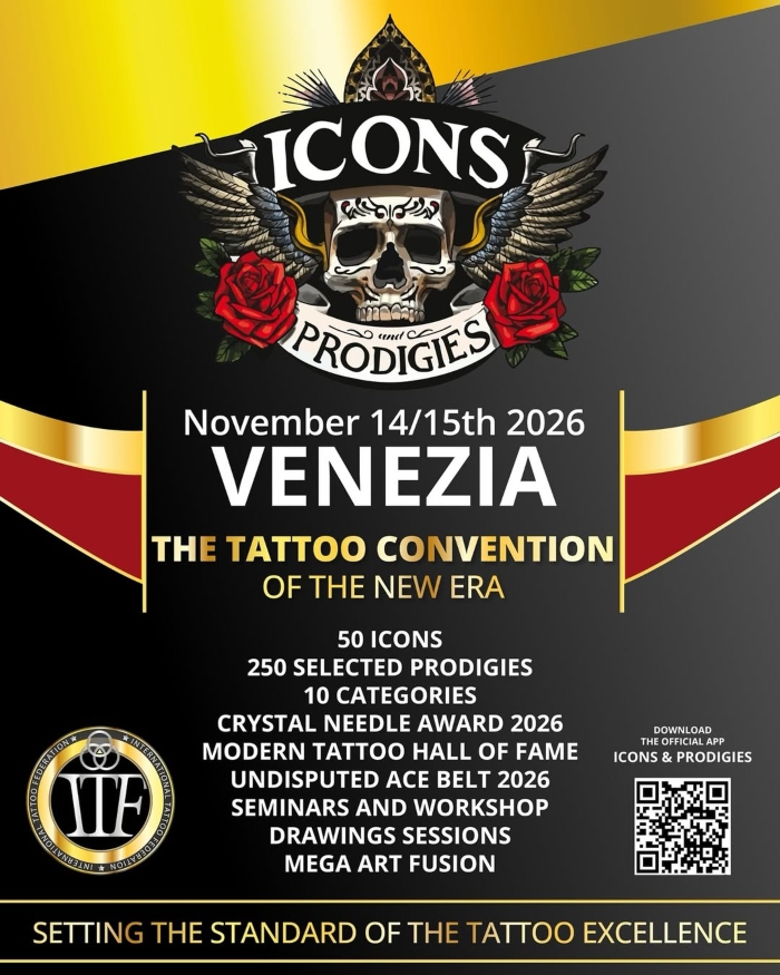 Icons & Prodigies Tattoo Convention Venice (2026)