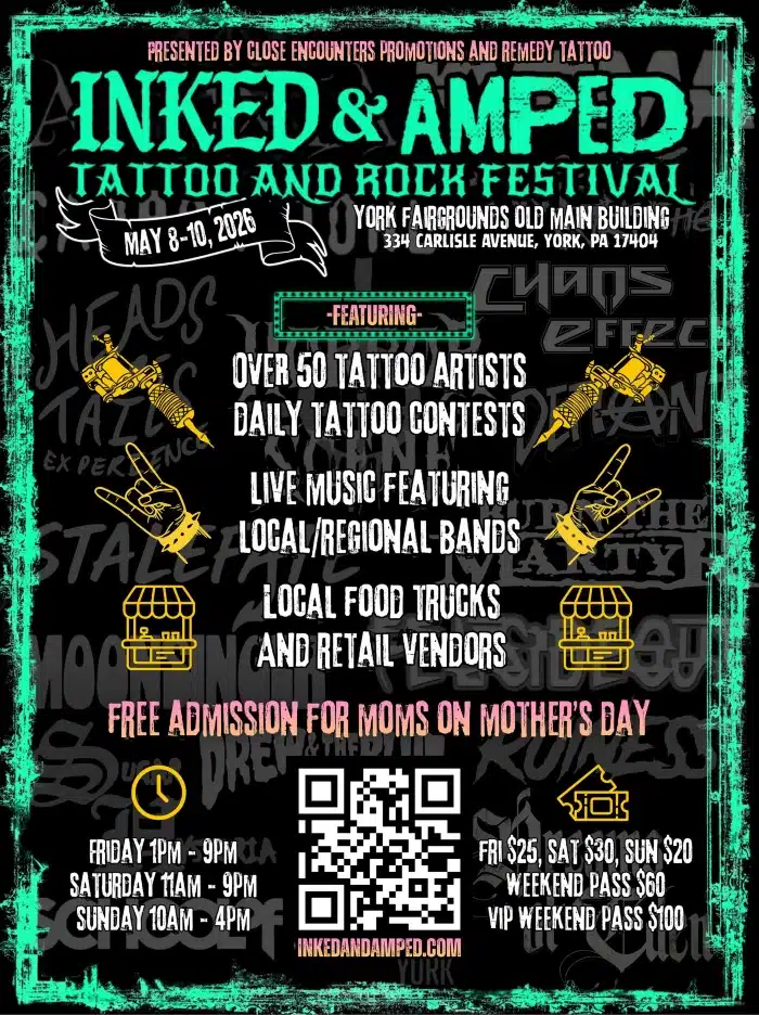 Inked & Amped • Tattoo and Rock Festival (2026)