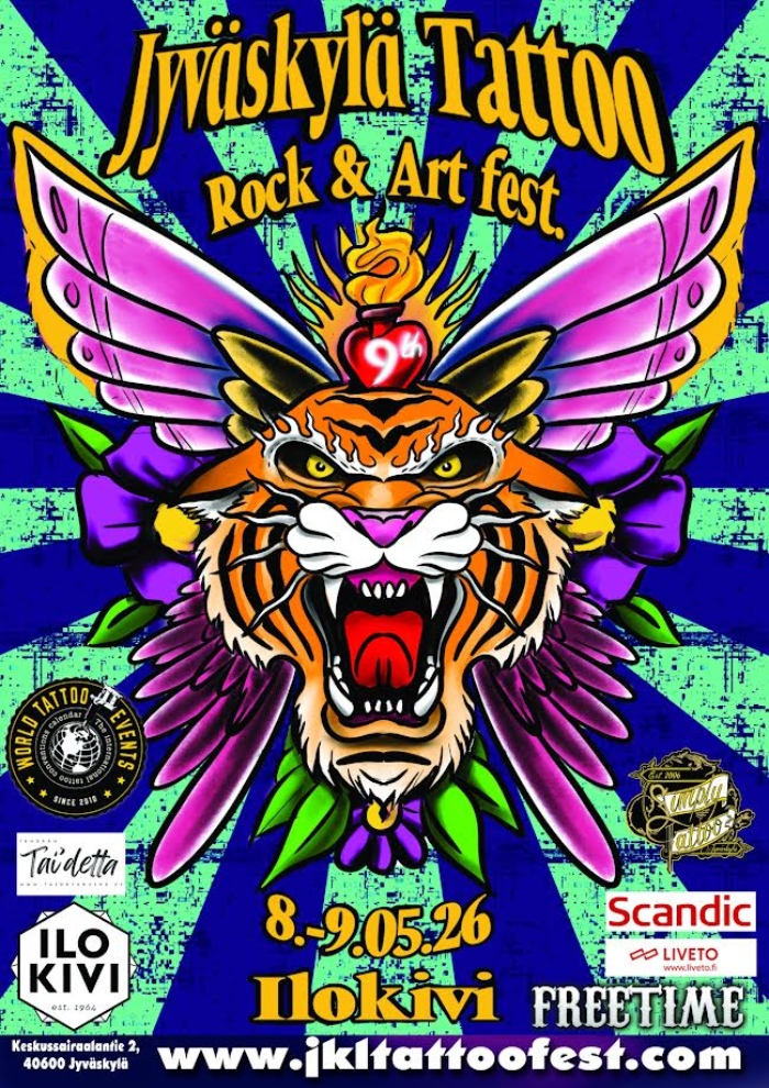 Jyväskylä Tattoo Rock & Art Festival #9 (2026)