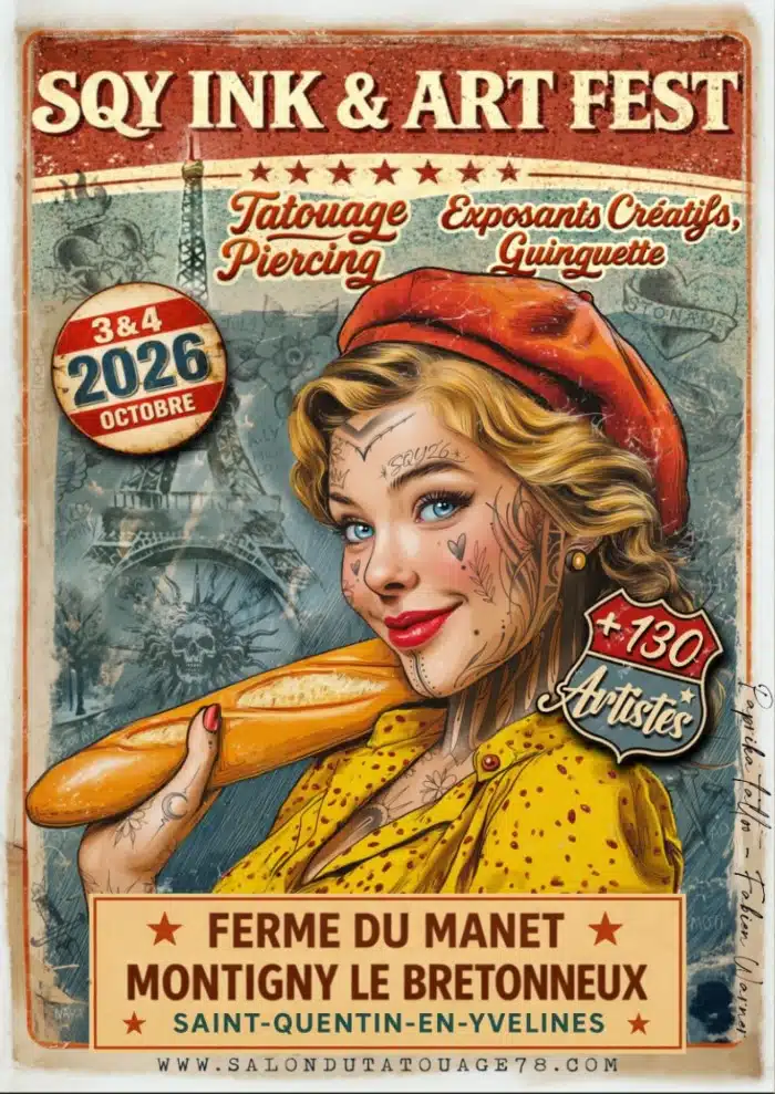 Salon Du Tatouage De Saint Quentin En Yvelines (2026)