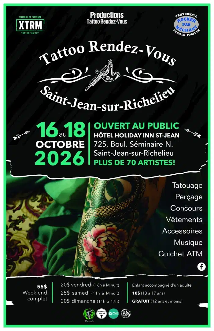 Tattoo Rendez-Vous Saint-Jean-Sur-Richelieu (2026)