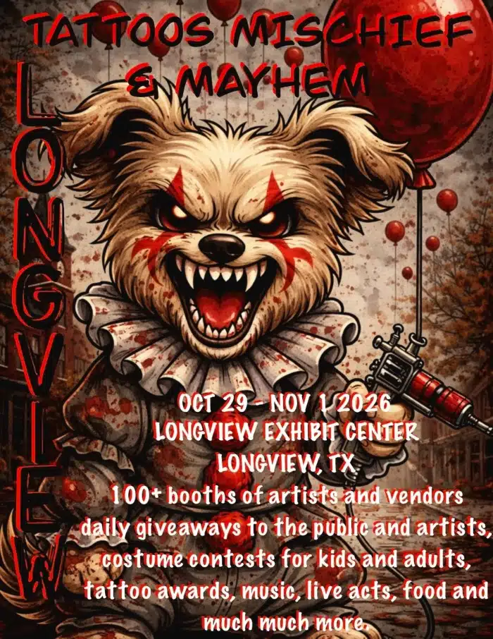 Tattoos Mischief & Mayhem Longview (2026)