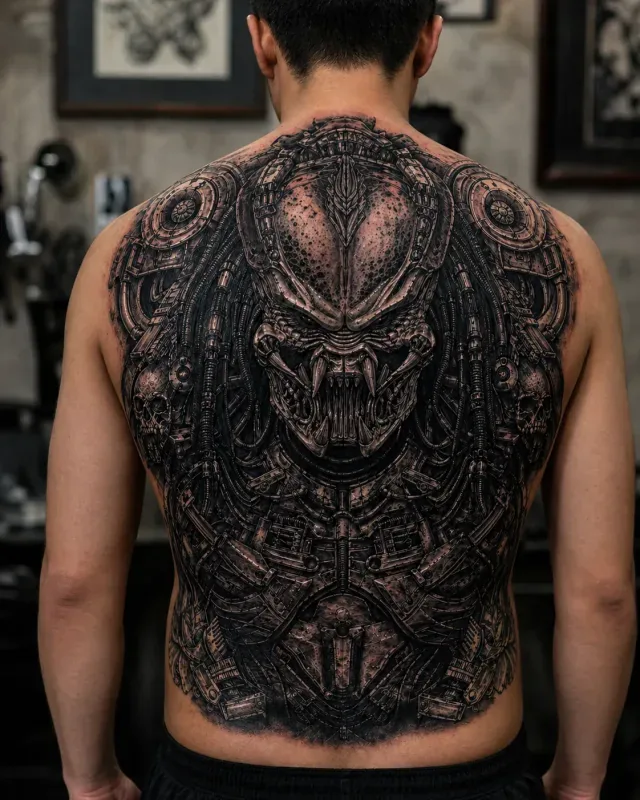 Хищник на спине