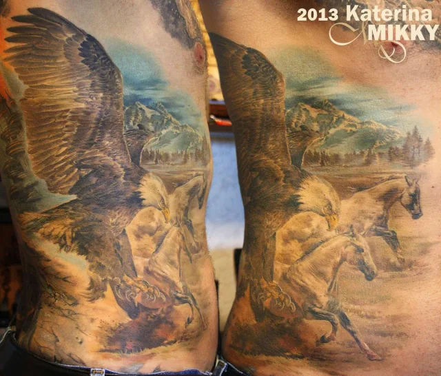 Тату тотемные защитники Охоты