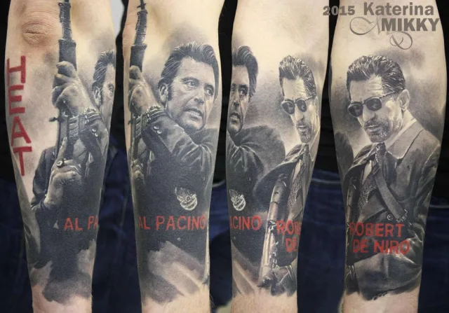 Тату фильм Схватка на предплечье