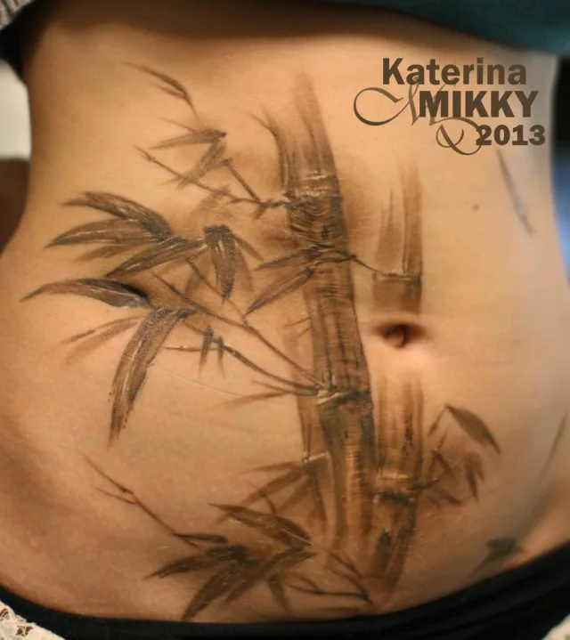 Тату бамбук