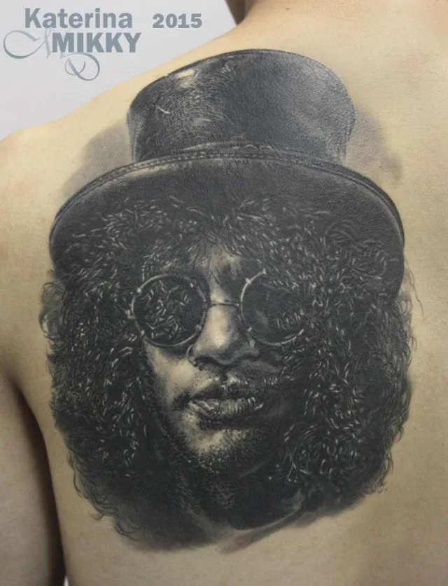 Тату Джимми Хендрикс Jimi Hendrix