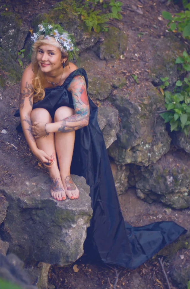 Участница конкурса tattoo Queen Асофина!