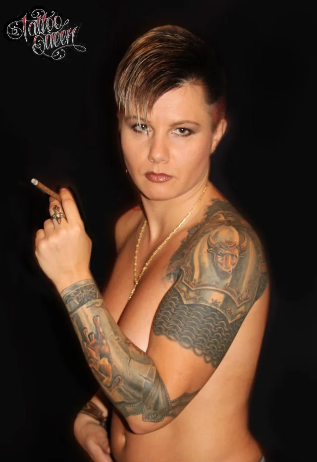 Участница конкурса tattoo Queen Натаха 007