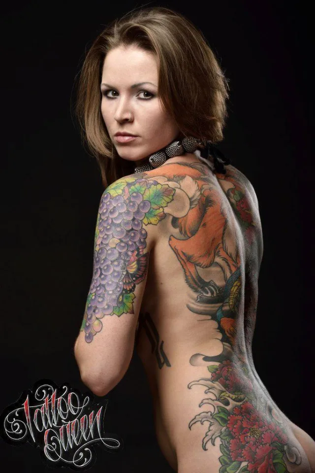 Участница конкурса tattoo Queen Невашева Маша!
