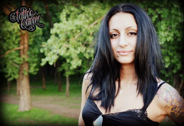 Участница конкурса tattoo Queen Басилиса!