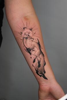 Татуировка чб