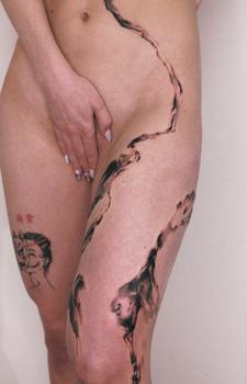 Абстрактная тату