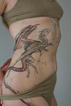 Дракон в графике