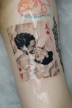 Татуировка цветная