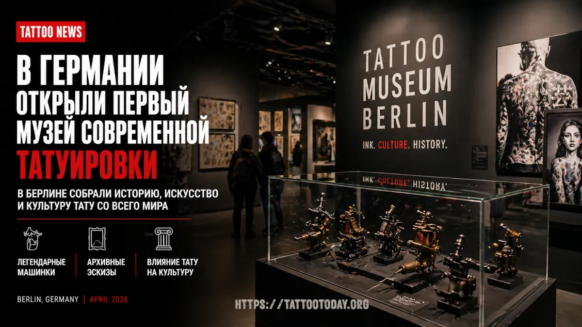 В Германии открыли первый музей современной татуировки